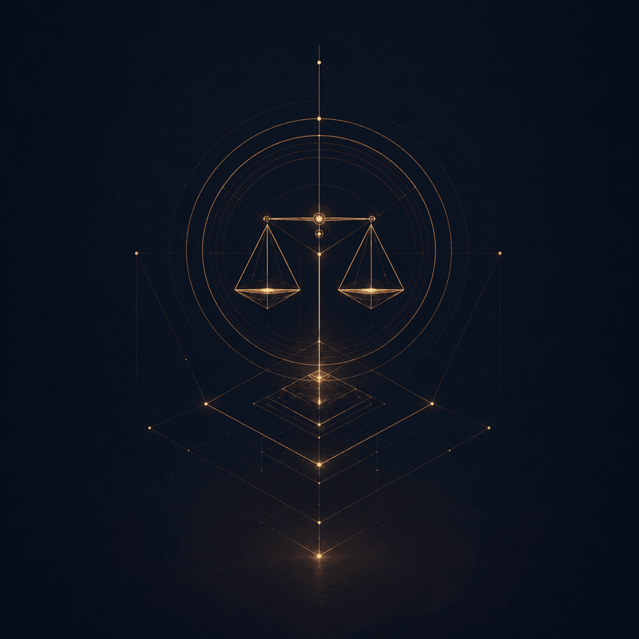 A balance scale — equilibrium and craftsmanship at the heart of B2A